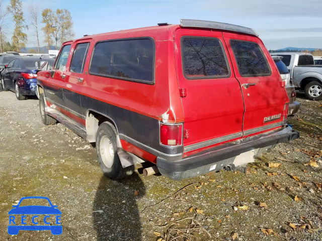 1990 CHEVROLET SUBURBAN V 1GNEV16K5LF125803 image 2