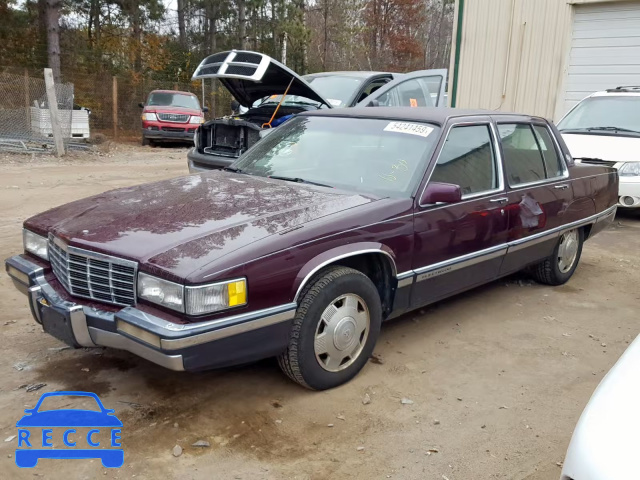 1991 CADILLAC FLEETWOOD 1G6CB53B4M4283148 зображення 1