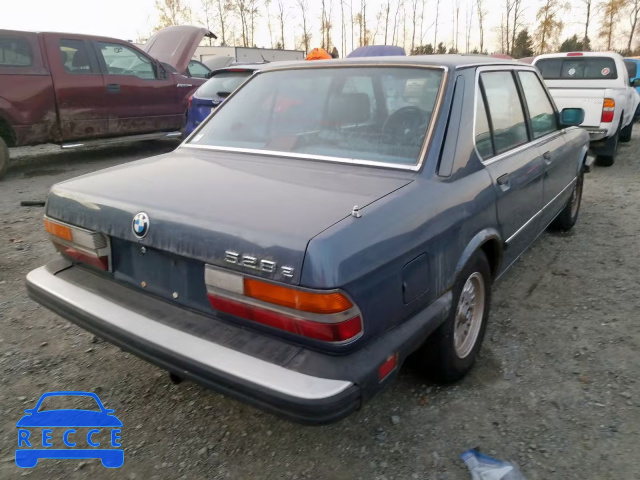 1986 BMW 528 E AUTO WBADK8307G9660237 image 3