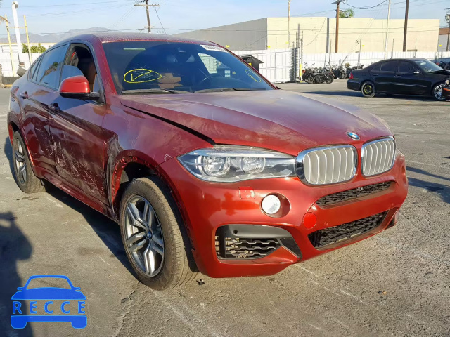 2016 BMW X6 XDRIVE5 5UXKU6C50G0R33848 image 0