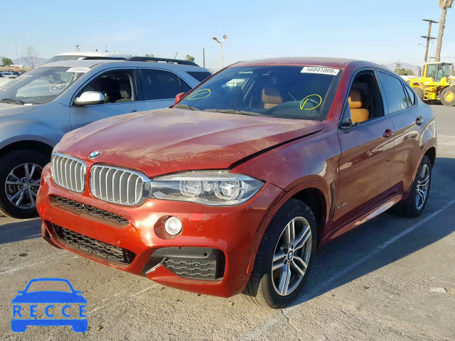 2016 BMW X6 XDRIVE5 5UXKU6C50G0R33848 зображення 1