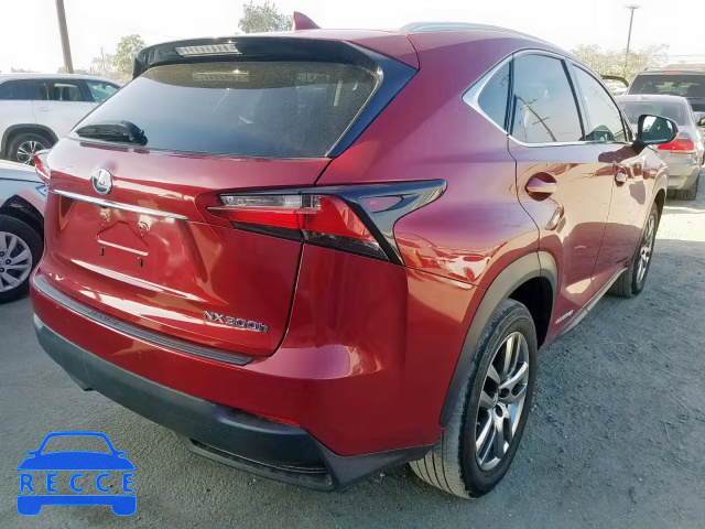 2015 LEXUS NX 300H JTJBJRBZ0F2022192 image 3