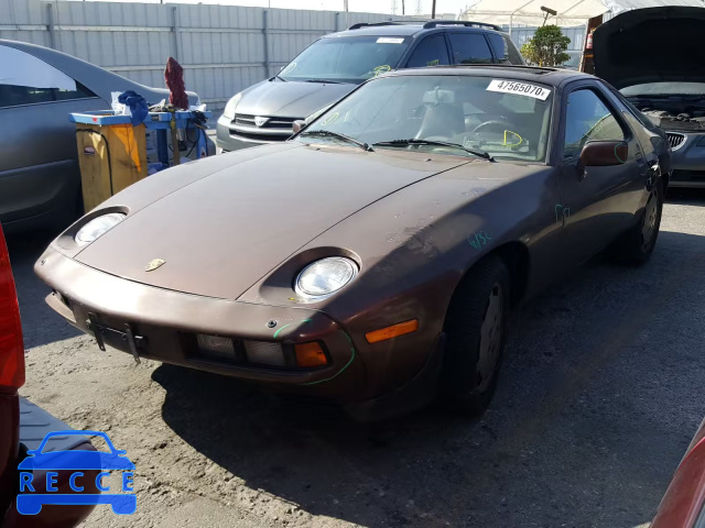 1986 PORSCHE 928 S WP0JB0923GS860833 Bild 1