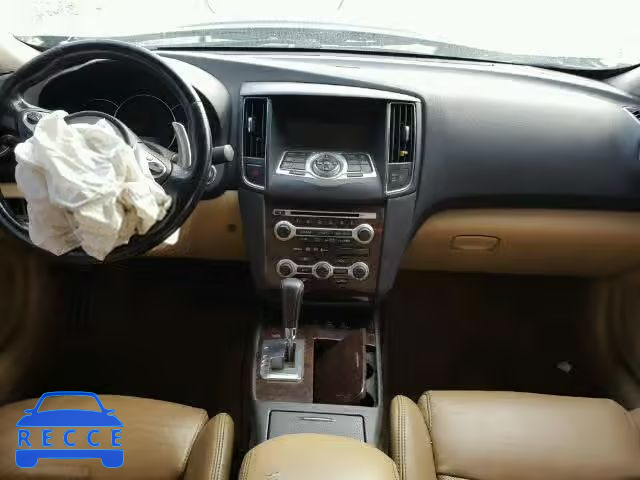 2009 NISSAN MAXIMA S 1N4AA51E09C840659 зображення 9