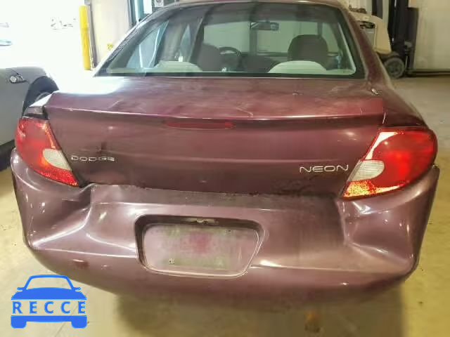 2000 DODGE NEON BASE 1B3ES46C2YD732533 image 8