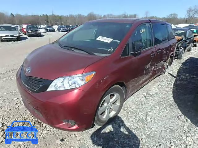 2013 TOYOTA SIENNA BAS 5TDZK3DC1DS355799 image 1