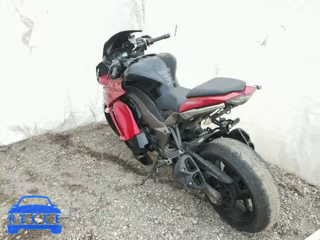 2011 KAWASAKI ZX1000 JKAZXCG12BA006666 image 2