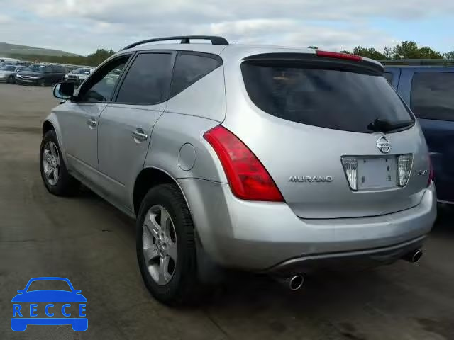 2004 NISSAN MURANO SL JN8AZ08W24W302142 image 2