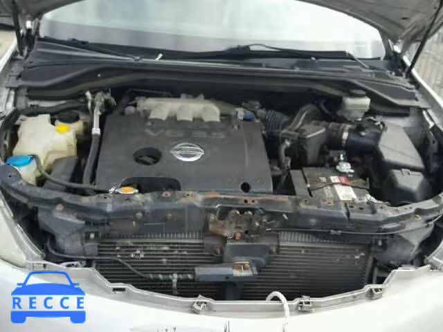 2004 NISSAN MURANO SL JN8AZ08W24W302142 image 6