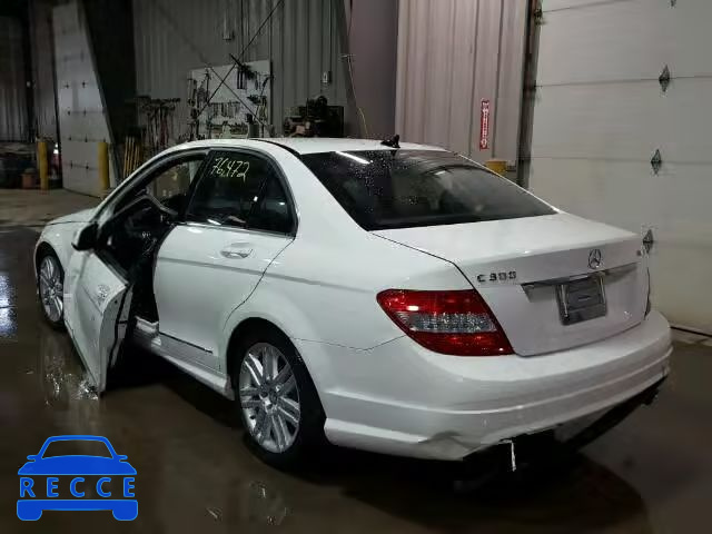 2009 MERCEDES-BENZ C 300 4MAT WDDGF81X39R081324 image 2