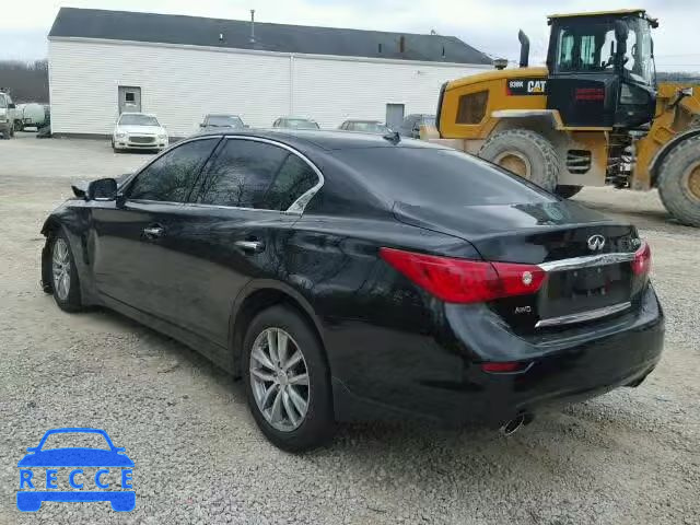 2015 INFINITI Q50 BASE JN1BV7AR1FM406583 зображення 2