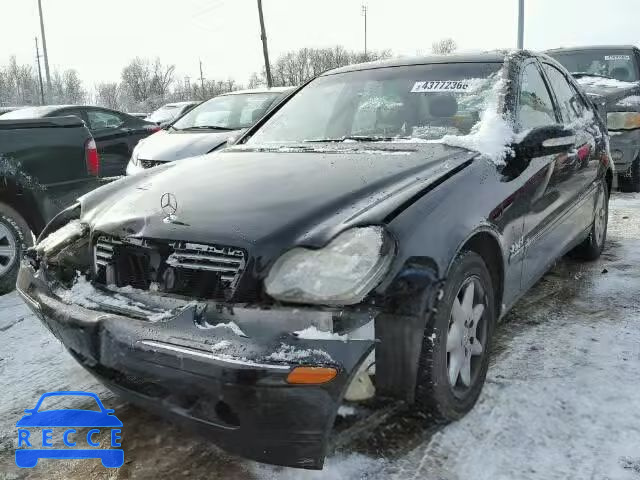 2004 MERCEDES-BENZ C 240 WDBRF61J54A601032 image 1