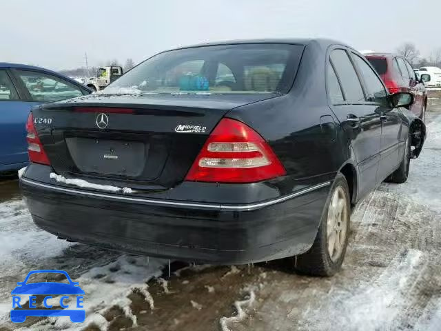 2004 MERCEDES-BENZ C 240 WDBRF61J54A601032 зображення 3