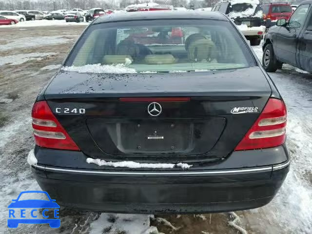 2004 MERCEDES-BENZ C 240 WDBRF61J54A601032 зображення 8