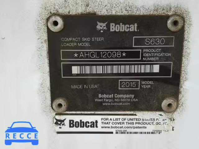 1999 BOBCAT SKIDSTEER AHGL12098 image 9