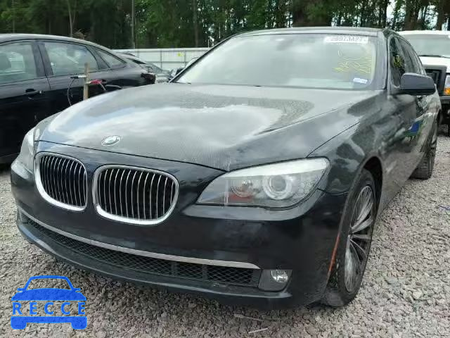 2012 BMW 740I WBAKA4C51CC613412 Bild 1