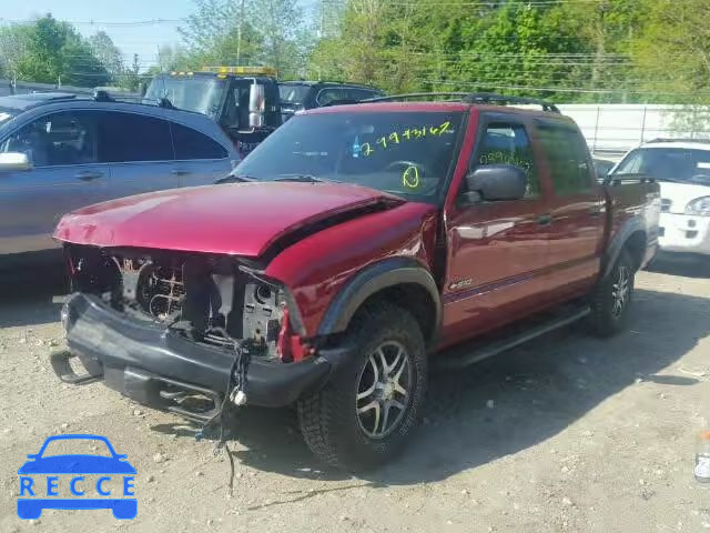 2002 CHEVROLET S TRUCK S1 1GCDT13W52K184910 Bild 1