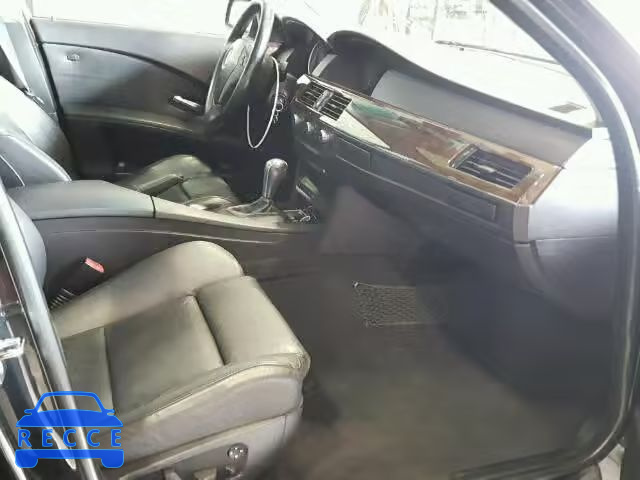 2005 BMW 545 I WBANB33555CN64755 зображення 4