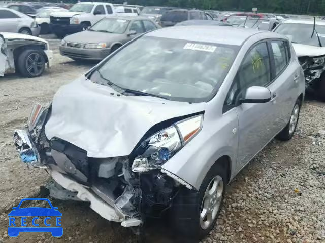 2012 NISSAN LEAF JN1AZ0CP7CT025437 image 1