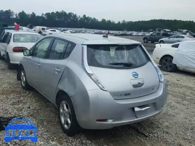 2012 NISSAN LEAF JN1AZ0CP7CT025437 зображення 2