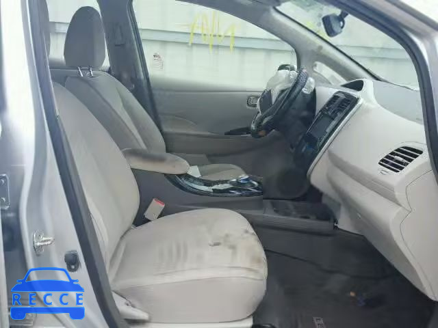 2012 NISSAN LEAF JN1AZ0CP7CT025437 image 4