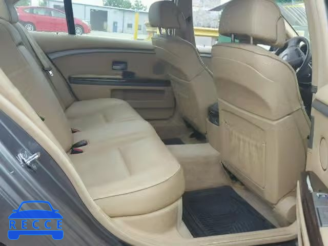 2006 BMW 750 LI WBAHN83506DT27118 image 5