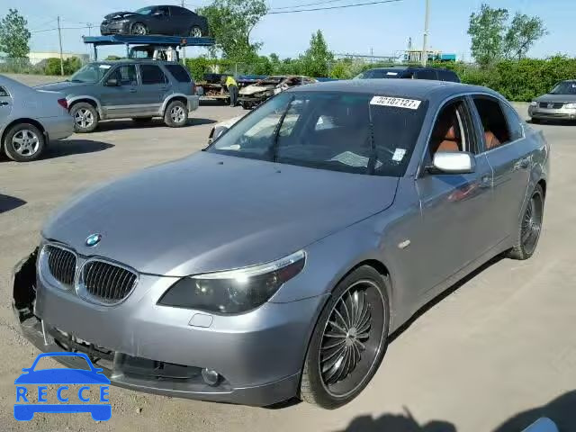 2007 BMW 525 I WBANE53507CW66342 image 1