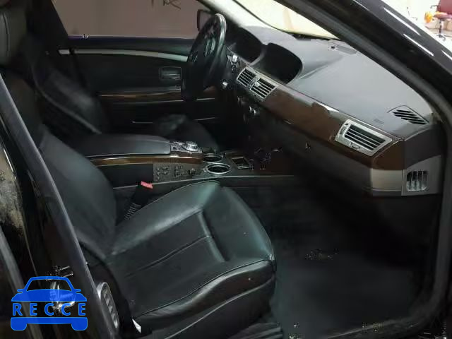 2006 BMW 750 LI WBAHN83506DT31590 зображення 4