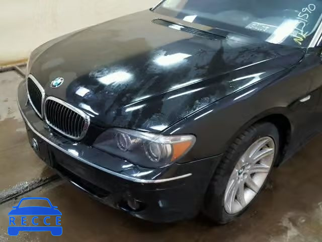 2006 BMW 750 LI WBAHN83506DT31590 зображення 8