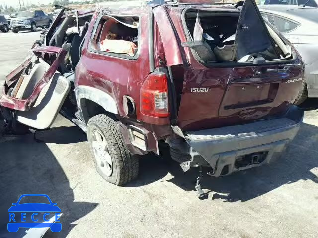 2004 ISUZU ASCENDER 4NUES16S346700567 зображення 2