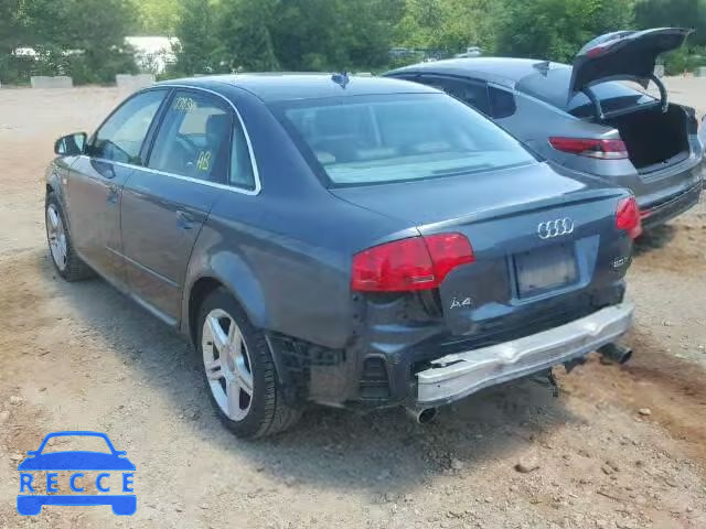 2008 AUDI A4 2.0T WAUAF78E18A056821 image 2