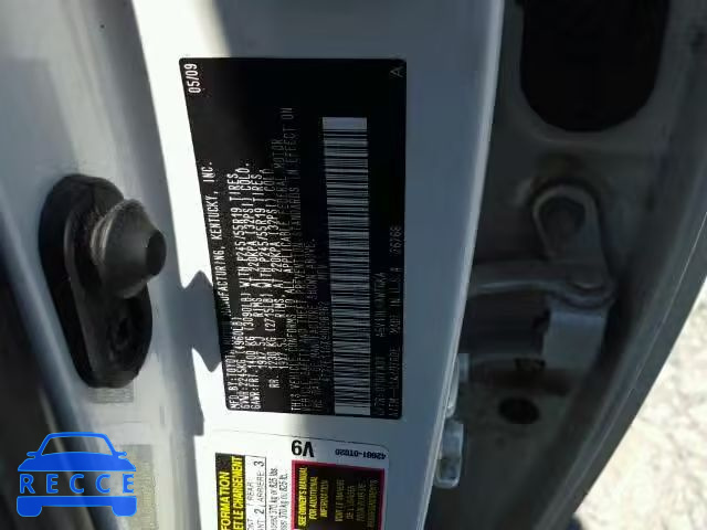 2009 TOYOTA VENZA BASE 4T3ZE11AX9U008962 image 9