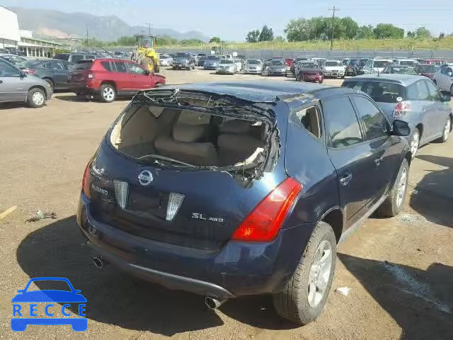 2005 NISSAN MURANO SL JN8AZ08W95W405611 image 3