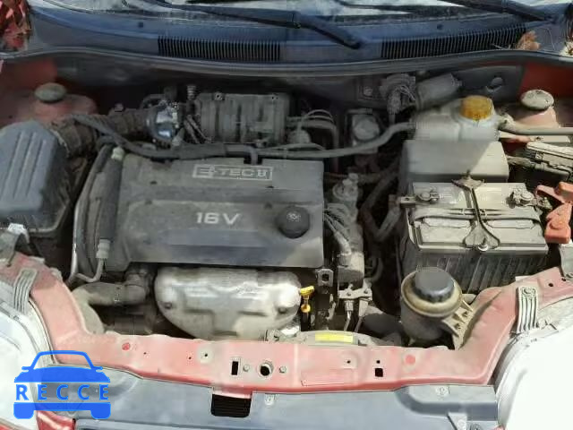 2006 CHEVROLET AVEO BASE KL1TD66626B589539 image 6