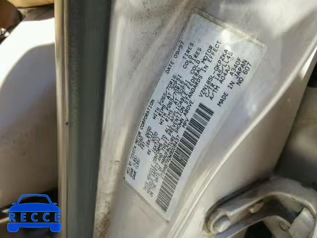 1998 TOYOTA 4RUNNER LI JT3HN87R0W9008437 image 9