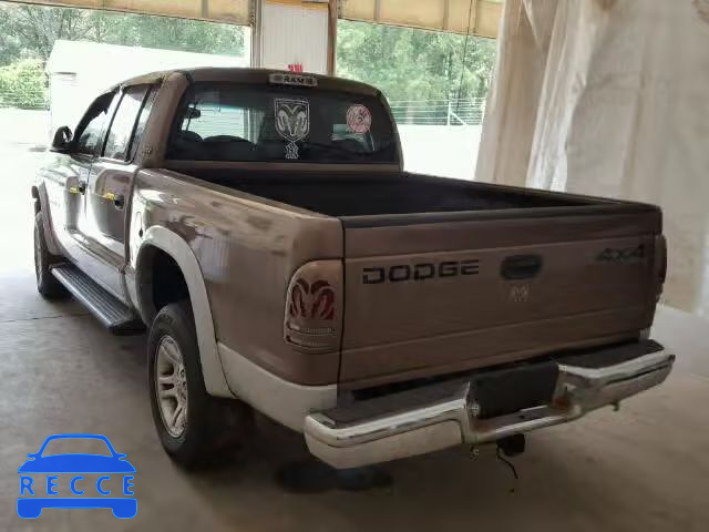 2001 DODGE DAKOTA QUA 1B7GG2AX51S142271 image 2