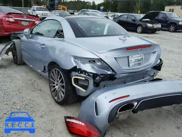 2017 MERCEDES-BENZ SLC WDDPK3JA6HF137993 image 2