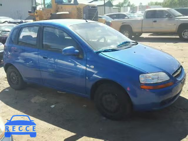 2008 CHEVROLET AVEO BASE KL1TD66658B146708 image 0