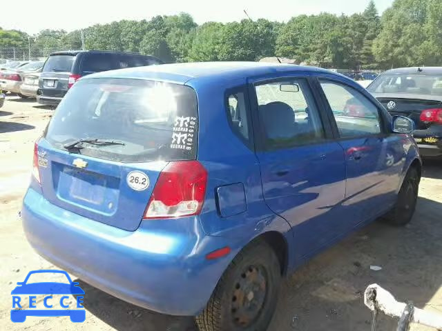 2008 CHEVROLET AVEO BASE KL1TD66658B146708 image 3