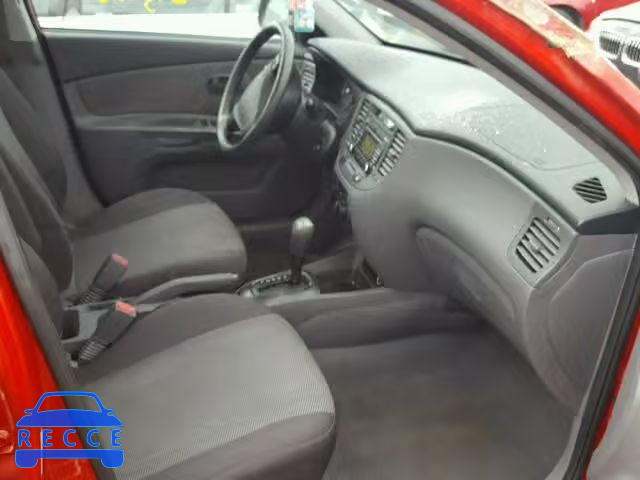 2009 KIA RIO BASE KNADE223296455378 image 4