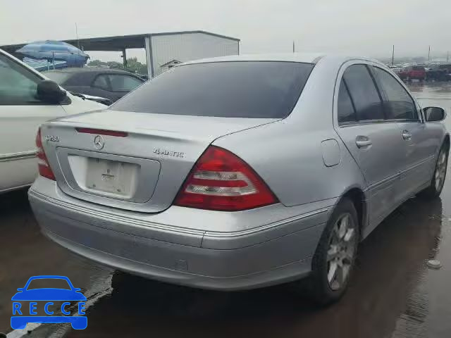 2007 MERCEDES-BENZ C 280 4MAT WDBRF92H07F918267 зображення 3