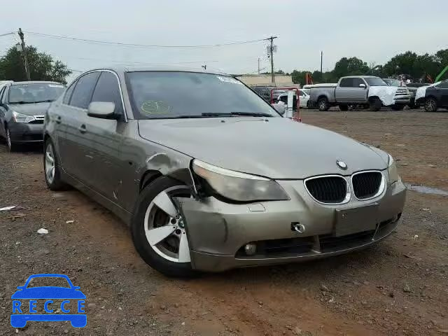 2005 BMW 525 I WBANA53505B857841 Bild 0