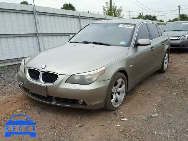 2005 BMW 525 I WBANA53505B857841 Bild 1