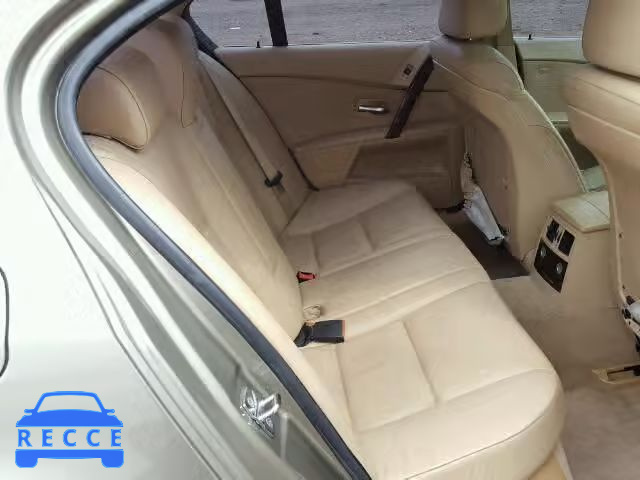 2005 BMW 525 I WBANA53505B857841 image 5