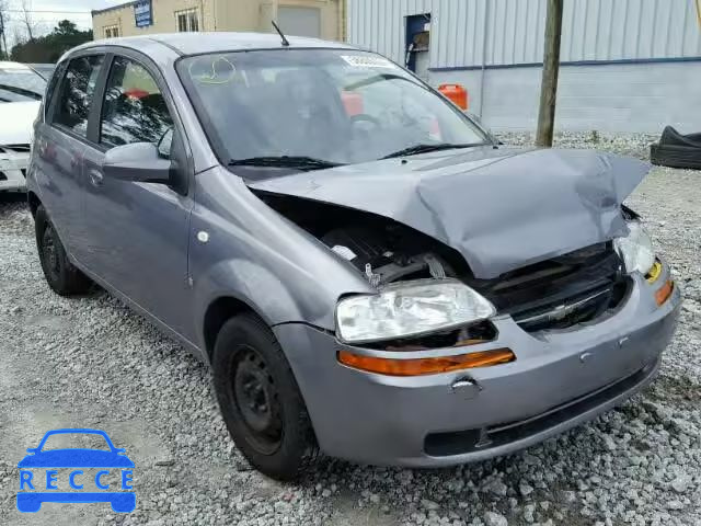 2008 CHEVROLET AVEO BASE KL1TD66668B266386 image 0