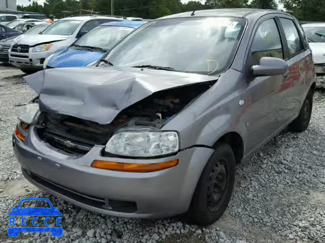2008 CHEVROLET AVEO BASE KL1TD66668B266386 image 1