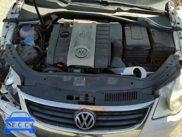 2008 VOLKSWAGEN EOS TURBO WVWAA71F98V020940 image 6