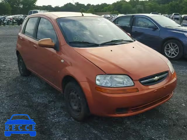 2008 CHEVROLET AVEO BASE KL1TD66658B086512 image 0