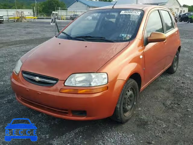 2008 CHEVROLET AVEO BASE KL1TD66658B086512 image 1