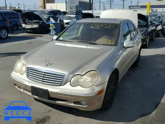 2002 MERCEDES-BENZ C 240 WDBRF61J42F149753 зображення 1